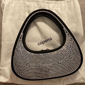 coperni baguette swipe crystal bag fall winter 21